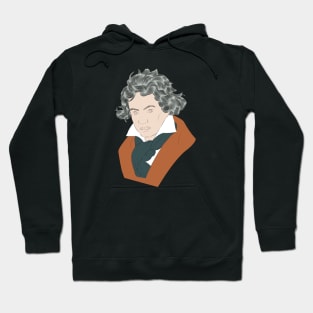 Ludwig Van Beethoven - portrait Hoodie